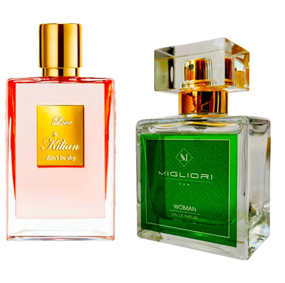 Zamiennik perfum damskich Kilian Love Don’t Be Shy – trwały i luksusowy zapach inspirowany oryginałem, elegancki i kobiecy.